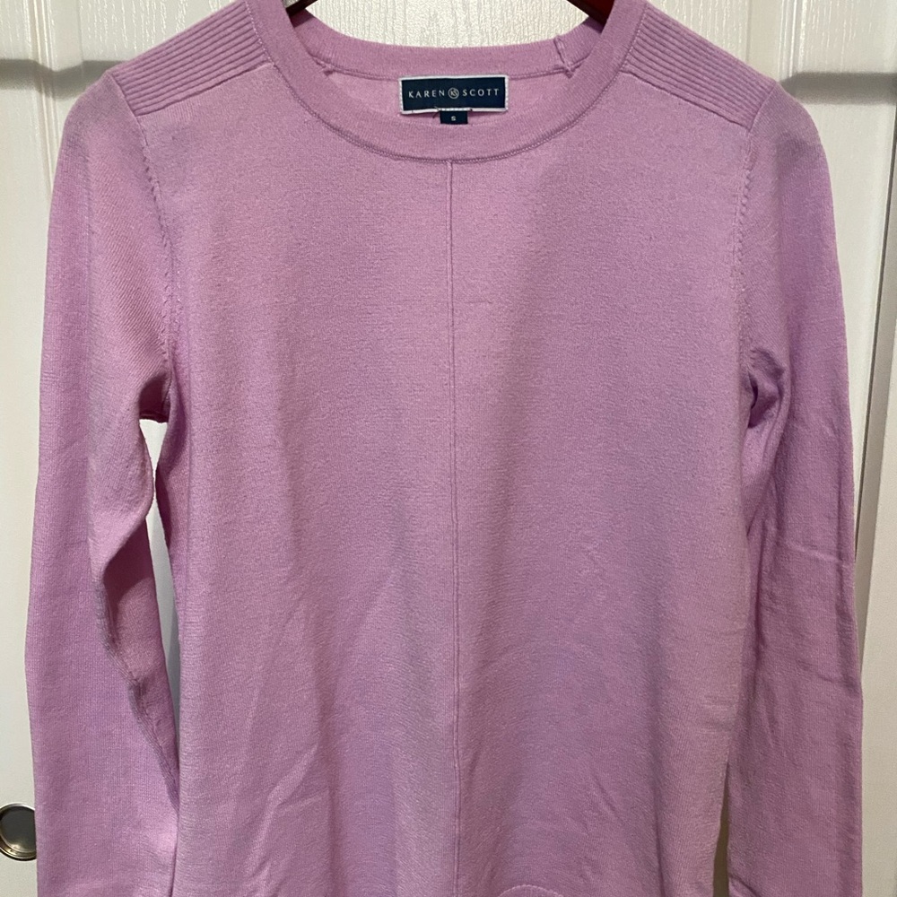 Karen Scott women’s size small tunic sweater